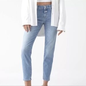 Closed Baker Skinny Light Wash Denim Jeans Sz 25